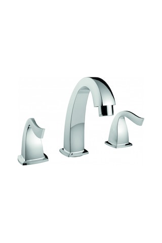 Creavit Giza Lavabo Armatürü Krom 3 Delikli Sifonlu Bt.gz1503