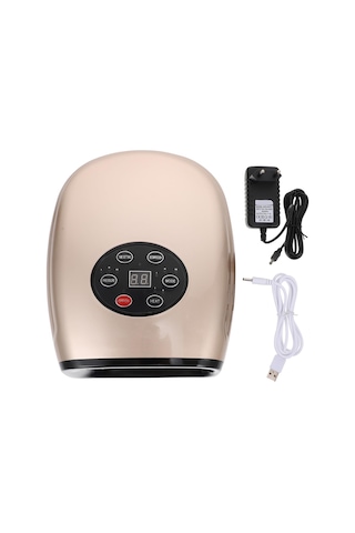 Beavorty Elektrikli El Masaj Makinesi Plastikten Yapılmış 2200 Mah Pil 6w 5v 1a 3 Masaj Tipi Ve 3 Yoğunluk Seviyesi Altın El Kaslarını Rahatlatmak Ve Stresi Gidermek İçin Uygun