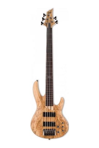 Esp Ltd B-205 Spalted Maple Natural Bas Gitar