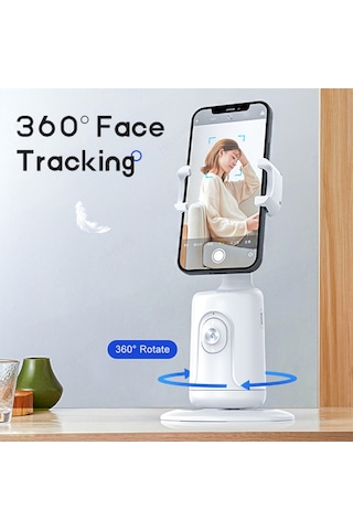 Hobimtek P01 360° Hareket Sensörlü Akıllı Çekim Selfie Video Tripodu