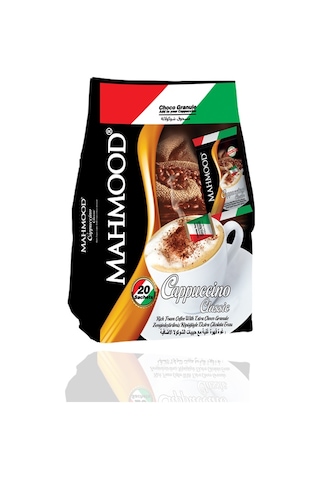 Mahmood Coffee Klasik Choco Granüllü Şekersiz Cappuccino 20 Adet