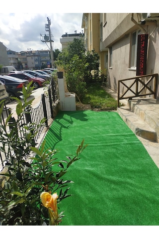 Nurteks Çim Halı Suni 7 Mm Çim Bahçe Teras Balkon Ücretsiz Kargo