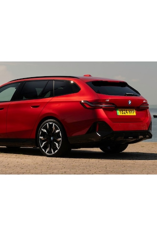 Dk Tuning İ5 Bagaj Kırmızı Gri Abs Yazı Logo Bmw İle Uyumlu -