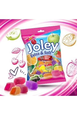 Evliya Joley Meyve Aromalı Jöle Şeker 350 G