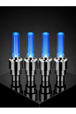 4'lü Led Sibop Işığı Hareket Sensörlü Araç Lastik Sibop Lambası