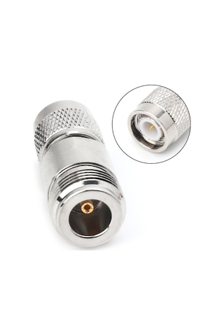 Sones Yönlendirici Konnektörünün Wifi Bağlantısı İçin Tnc Erkek - N Tipi Dişi Jak Vidalı Koaksiyel Adaptör