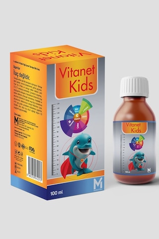 Vitanet Kids Balık Yağı Multivitamin Şurup 100 ML