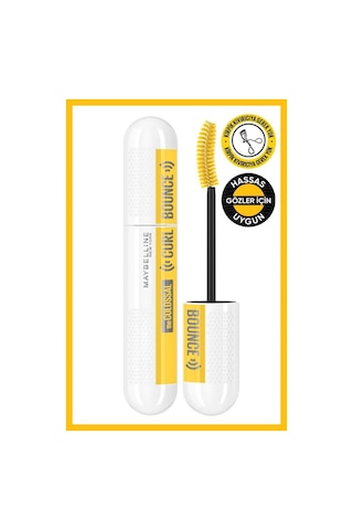 Maybelline New York The Colossal Curl Bounce Siyah Maskara Black 01