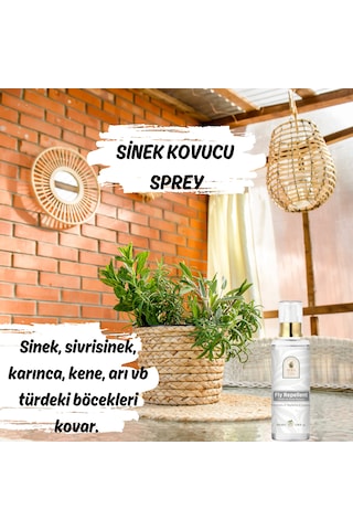 Bitkisel İçerikli Sinek Ve Kene Kovucu Vücut Spreyi 100 Ml