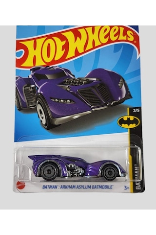 Hot Wheels Tekli Arabalar Batman: Arkham Asylum Batmobile Mor Hcw63 Çok Renkli