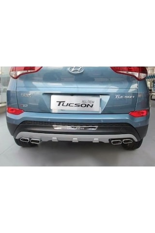 Hyundai Tucson Ön Arka Tampon Koruması Difüzör 2015 2016 20172018