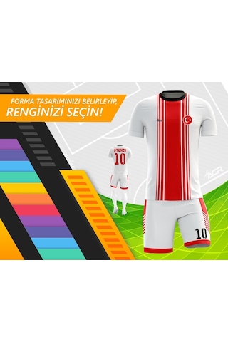 Acr Giyim Kişiye Özel Futbol Forması - Dizayn : Sütun