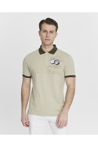 AR-MA Arma Erkek Regular Fit Likralı Pike Polo Yaka Tişört Y27374308601 001