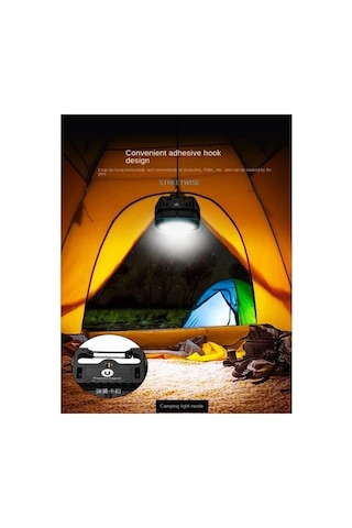 Wison Ws-582 Power Özellikli Tripod Bağlantılı Mıknatıslı 3500 Lümen Usb Şarjlı Çalışma Feneri