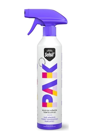 Selsil Pak Mucize Köpük Sprey Yüzey Temizleyici 500 ML
