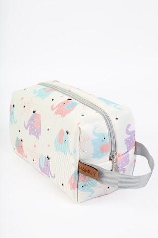 Kirli Temiz Islak Organizer Çantası Elephant Bebek Çocuk Kıyafet Çamaşır Anne Makyaj Alezli Çanta