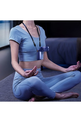 Hallow Elektrikli Buz Soğutma Fanı Pembe