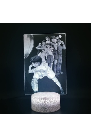 Wealthglow Renk Değiştiren 3d Dekoratif Şekilli Led Lamba - 12 Cm Qws78z Siyah