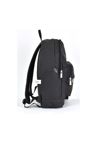 Sisley Okul Sırt Çantası Unisex Çok Gözlü Günlük Seyahat Sırt Çantası Siyah 12913