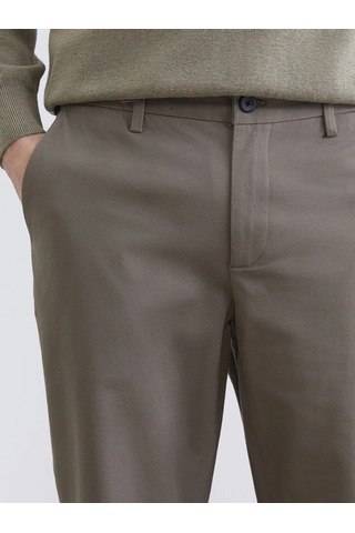 Lc Waikiki Haki Standart Kalıp Armürlü Erkek Pantolon