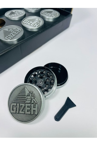 Gizeh Full metal 3parça Tutun Parçalıyıcı- Orjinal Ürün//40mm