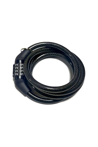 Zhongli Halat Kilit Dolamalı Şifreli 8 x 100 CM Siyah