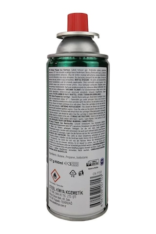 Lunaev Pürmüz Gaz Yedek 400 Ml Mutfak Düzenleyiciler 19 x 7 CM