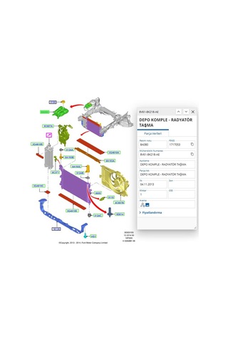 Radyatör Yedek Su Depo Connect 1.8tdcı 02 8t16 8k218 Ab