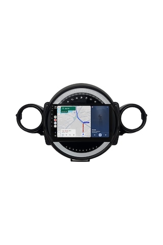 Mini Cooper Android Multimedya Sistemi 2007-2011 4gb Ram, 64gb Hafıza, Bluetooth, Carplay & Android Auto Kamera  9"