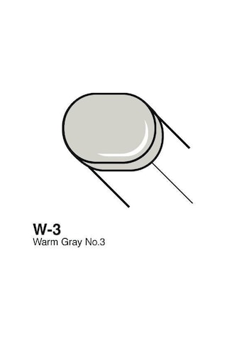 Copic Sketch Marker - W3 - Warm Gray
