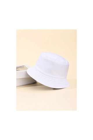 Caxis Unisex Bucket Balıkçı Şapka 2'li Set Beyaz - Bej