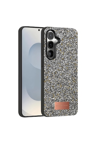 Onegif Galaxy Uyumlu S25 Bright Simli Kapak - Gold - Gold