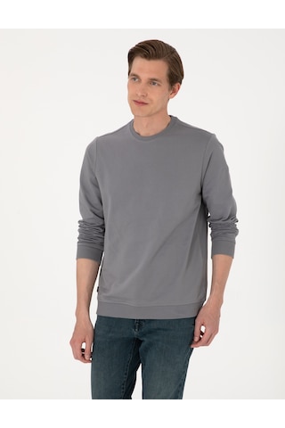 Pierre Cardin Erkek Gri Sweatshirt 50314054-vr024 Gri
