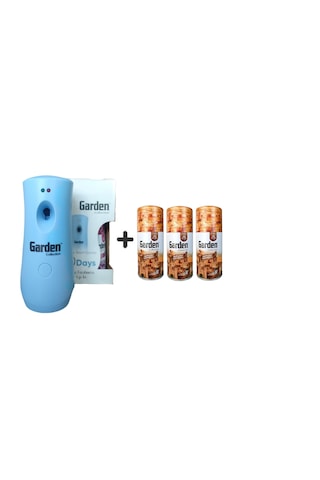 Garden Oda Kokusu Freshmatik, Otomatik Sprey Makine + Gizemli Doğu Yedek Sprey 260 Ml Air Freshener + Gizemli Doğu Parfüm Spreyi 260 Ml X 3 Adet Diğer