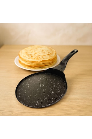 Deconox Granit Kaplama Krep Tavası 26 Cm Yapışmaz Yüzeyli İdeal Krep, Pankek Ve Omlet Tavası Sku: Smg8690010524461