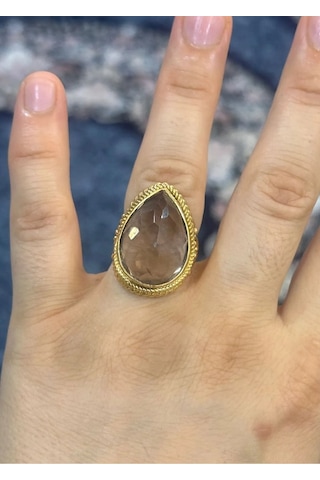 Dumanlı Kuvars Yüzük 197