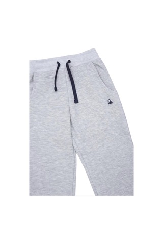 Erkek Çocuk Benetton Eşofman Altı - Gri Melanj Gri Melanj