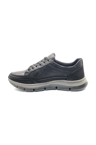 Dropland 9284 Hakiki Deri Erkek Casual Ayakkabı Siyah