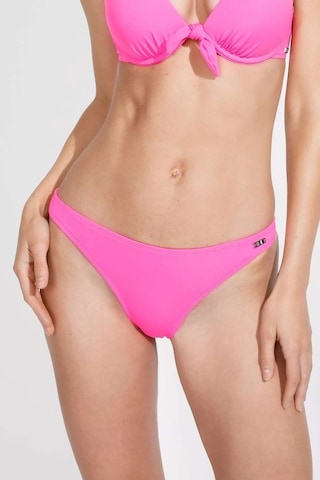 U.S. Polo Assn. Kadın Pembe String Bikini Alt Pembe