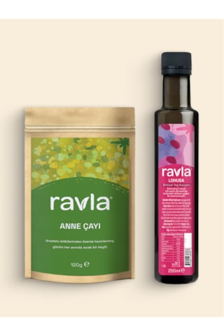 Ravla Anne Çayı -120 G - Ravla Lohusa Bitkisel Yağ Karışım 250 Ml