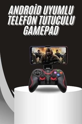Kablosuz Oyun Kolu Bluetooth Joystick Gamepad Android Uyumlu - Lisinya 70266699