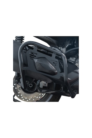 Gp Kompozit Yamaha Xmax 250-400 2025 Uyumlu Kapaklı Egzoz Koruma Demiri Siyah