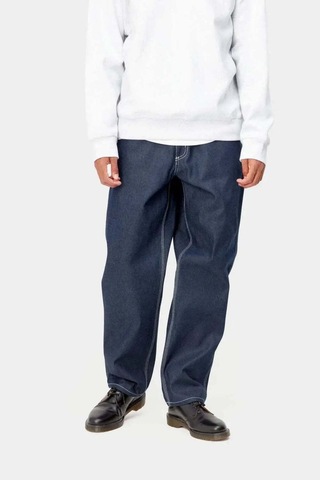 Carhartt Wıp %100 Pamuk 'norco' Denim Regular Fit Pantolon Konforlu Ve Şık Mavi