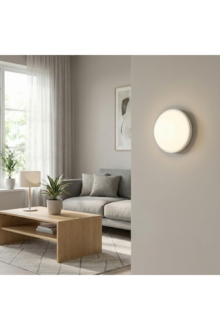 Mutlusan Ledli Armatür Beyaz Işık 16 CM Beyaz