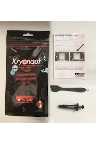 Thermal Grizzly Kryonaut 12.5 W/M·K 1Gr Termal Macun Tg K 001