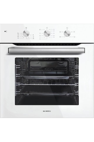 Kumtel B66 - KO-40TAHDF - DA6-830W Beyaz Kristal Ankastre Set