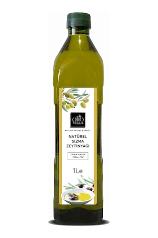 Olio Villa Natürel Sızma Zeytinyağı Extra Vırgın 1l 6 Adet