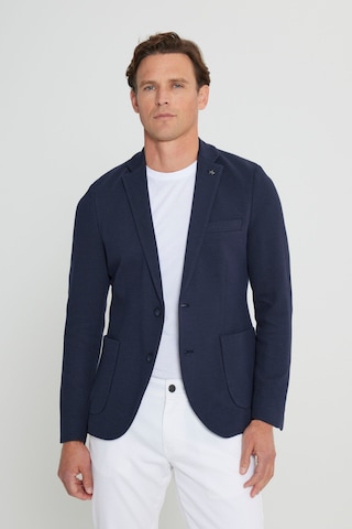 Altınyıldız Classıcs Erkek Lacı Yünlü Slim Fit Dar Kesim Mono Yaka Torba Cepli Blazer Ceket