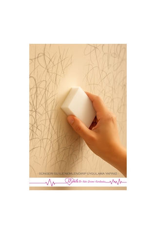 4 Adet Melamin Sünger Sihirli Sünger Duvar Silgi Süngeri Oto Kaporta Çizik Süngeri