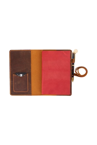Bloom Scribe Wrap Moccasin A5 Hakiki Deri Defter Kılıfı